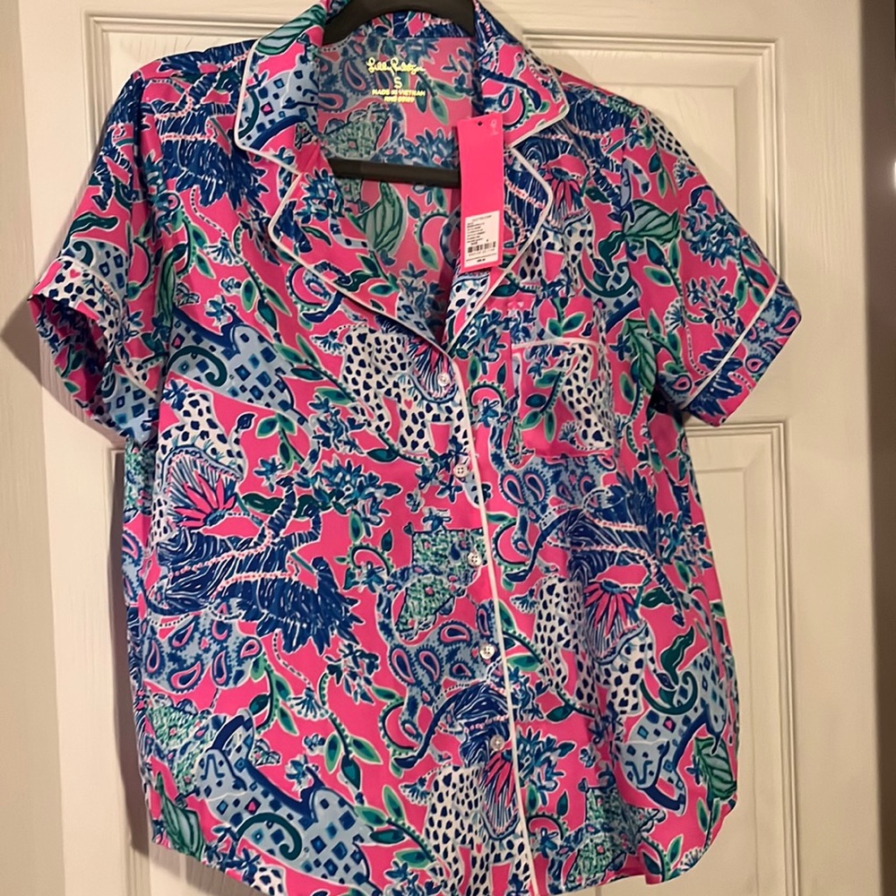 BNWT Lilly Pulitzer Plumeria Pink Untamed Hearts